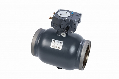 065N0186GR RJIP Premium Кран шаровой WW DN600 PN25 WG (приварной, с редуктором, С/П), Ридан