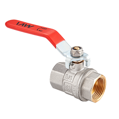BV.511.05 Кран шаровой MVI 3/4" внутренняя-внутренняя, ручка